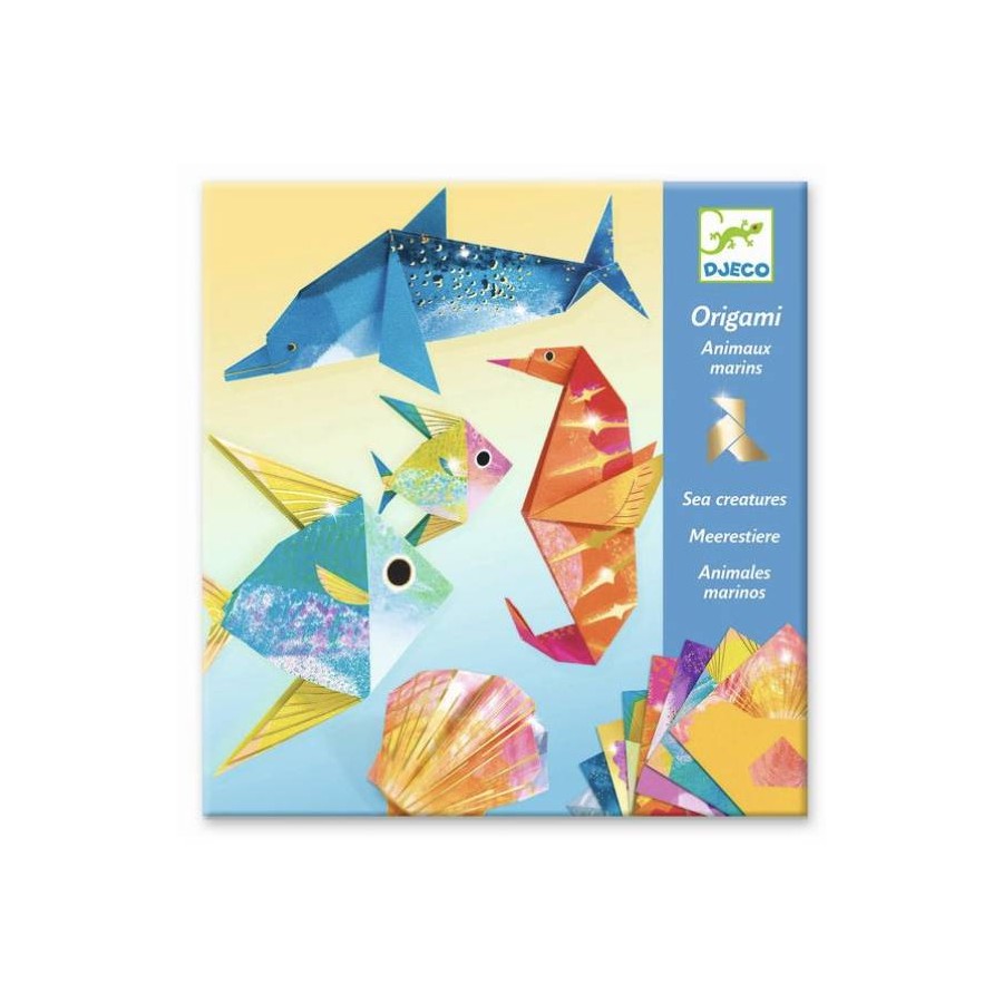 Origami animaux marins Djeco DJ08755