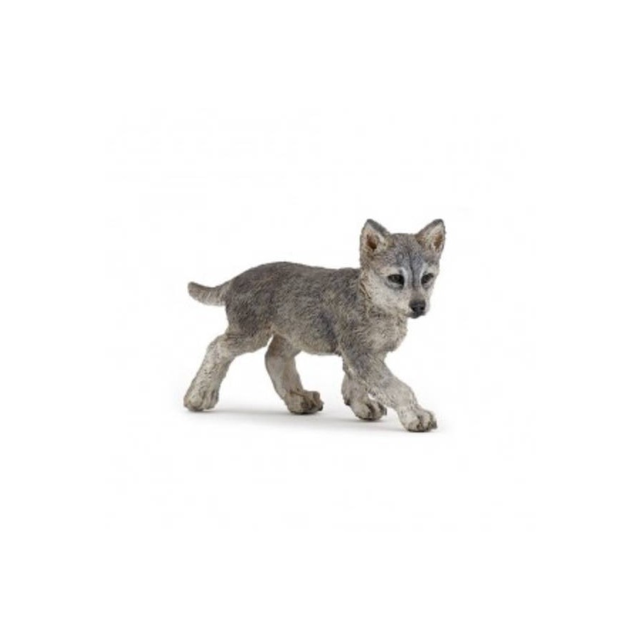 Figurine bébé loup papo 50162