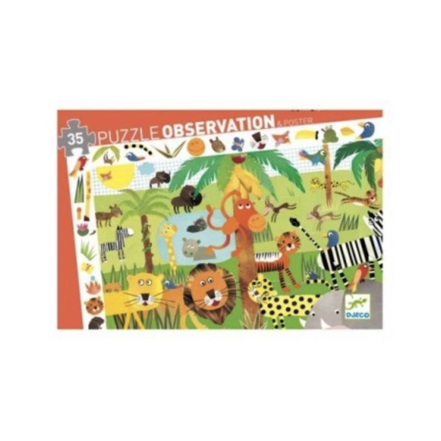 Puzzle observation jungle Djeco DJ07590