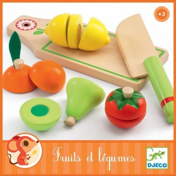 Fruits et légumes à couper Djeco 06526