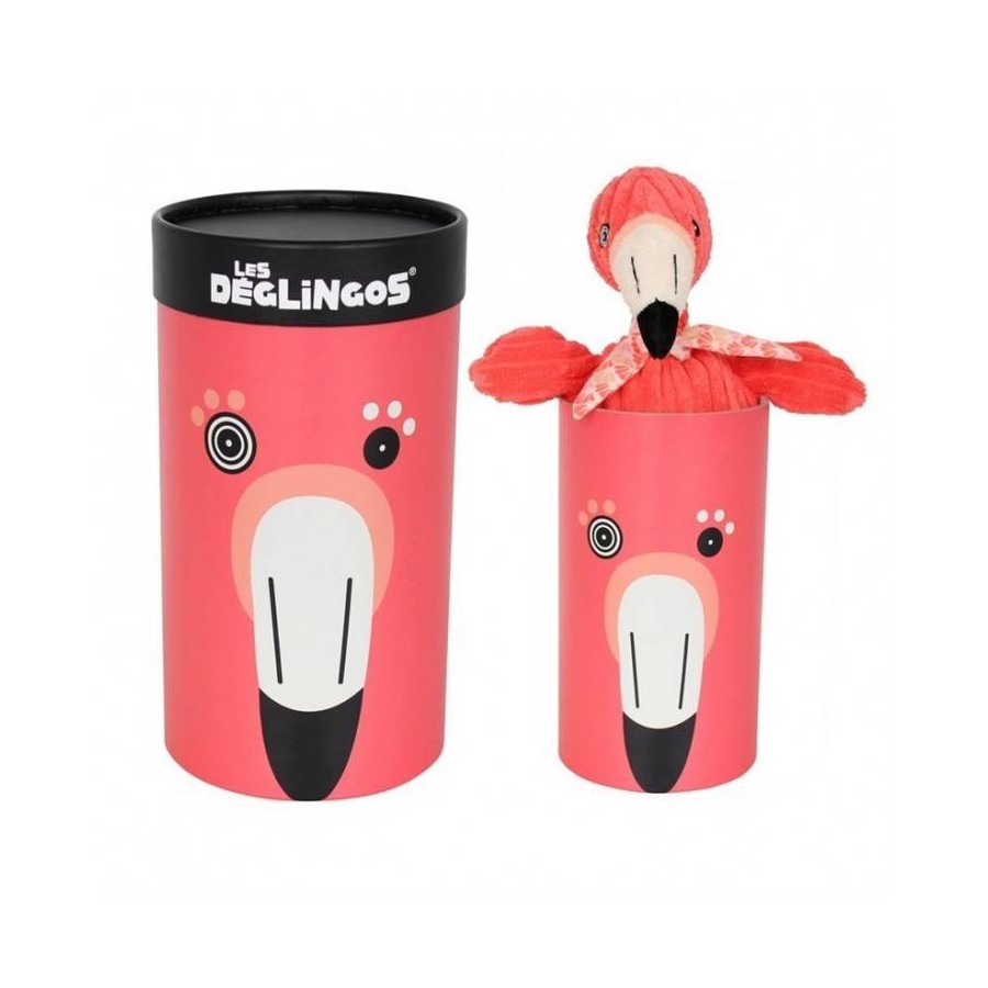 Grand simply flamingos en boite Les Déglingos