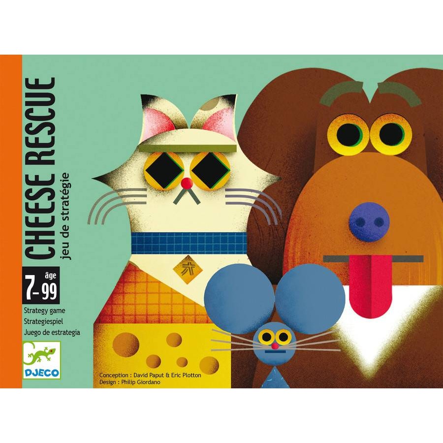 Cheese rescue Djeco jeu de cartes