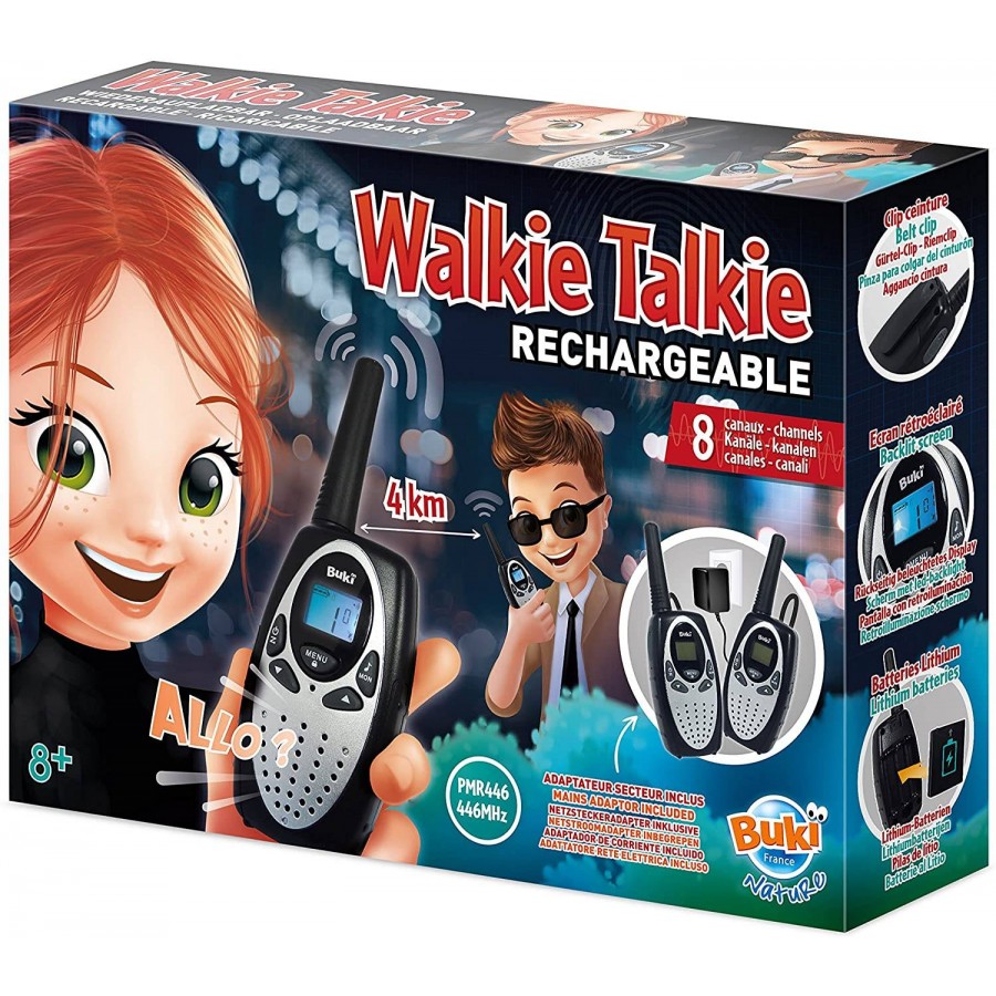 Talkie walkie rechargeable Buki TW02