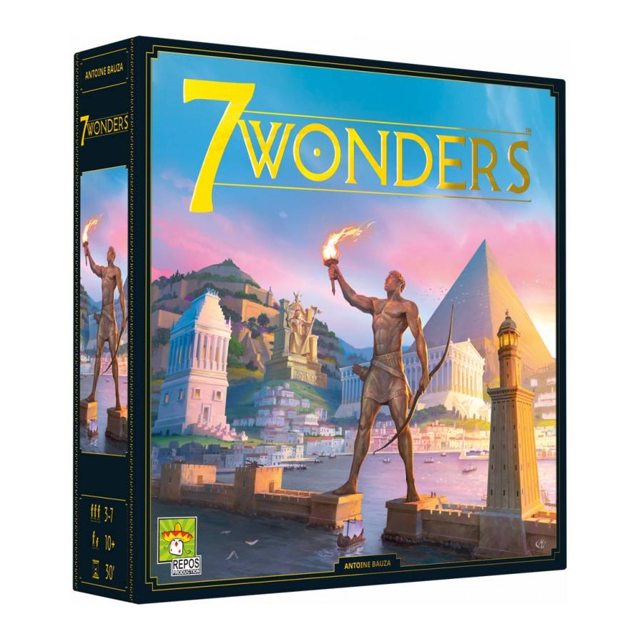 7 wonders nouvelle édition Asmodee