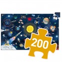 Puzzle observation espace 200 pièces Djeco 