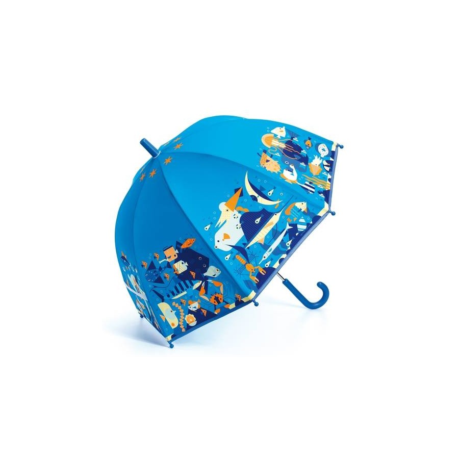 Parapluie monde marin Djeco little Big room DD04703