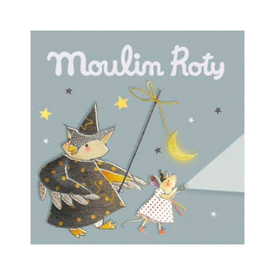 Boite de 3 disques pour lampe à histoires il était une fois Moulin Roty