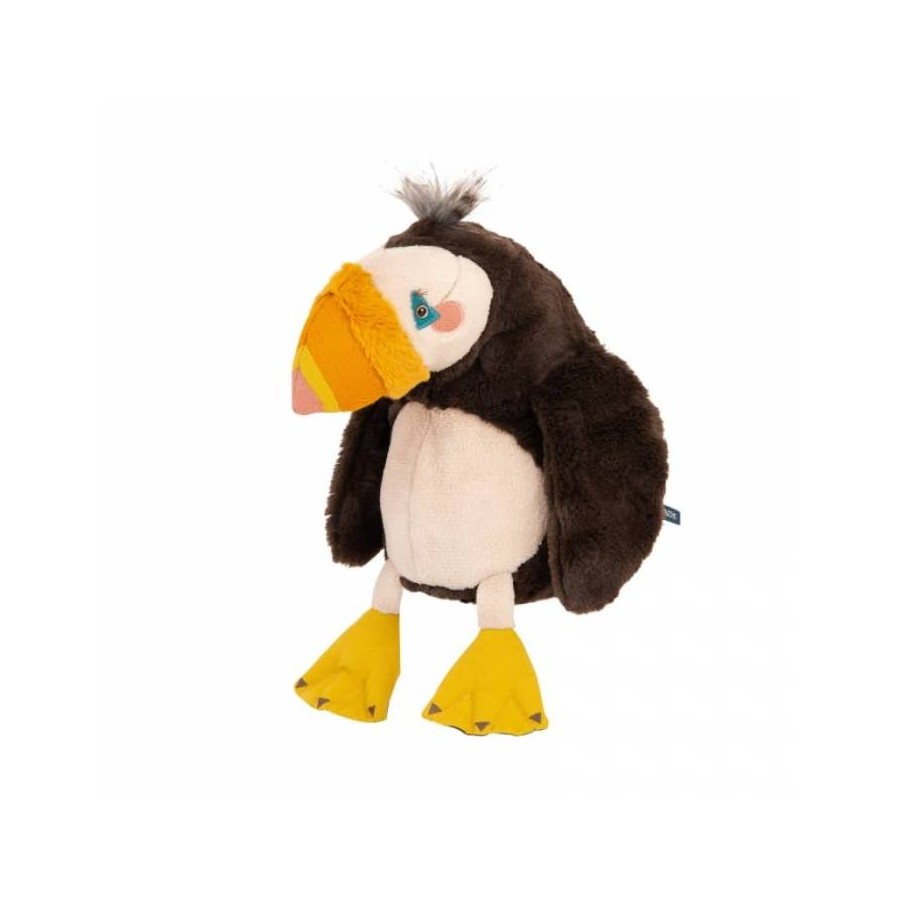 Peluche oiseau macareux tout autour du monde moulin Roty