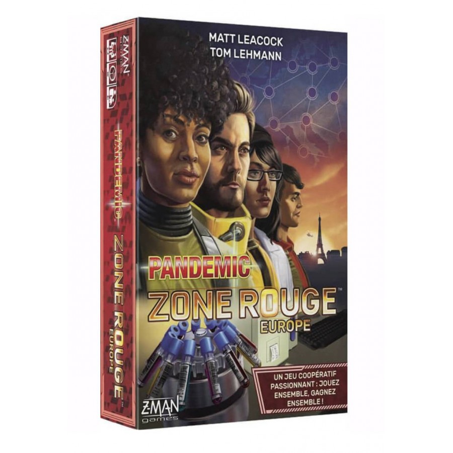 Pandemic zone rouge : europe Asmodee