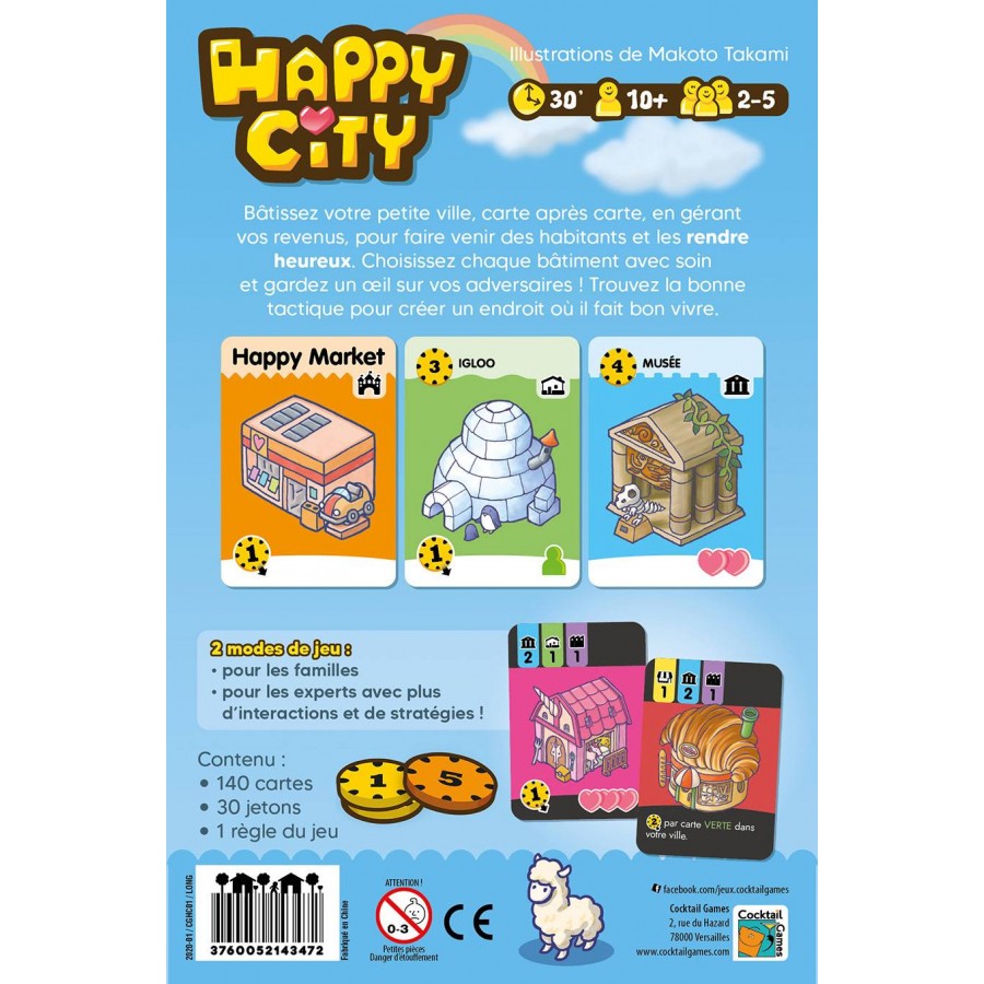 Happy city Cocktail Games