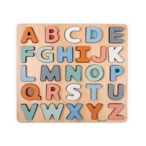 Puzzle alphabet sweet cocoon Janod