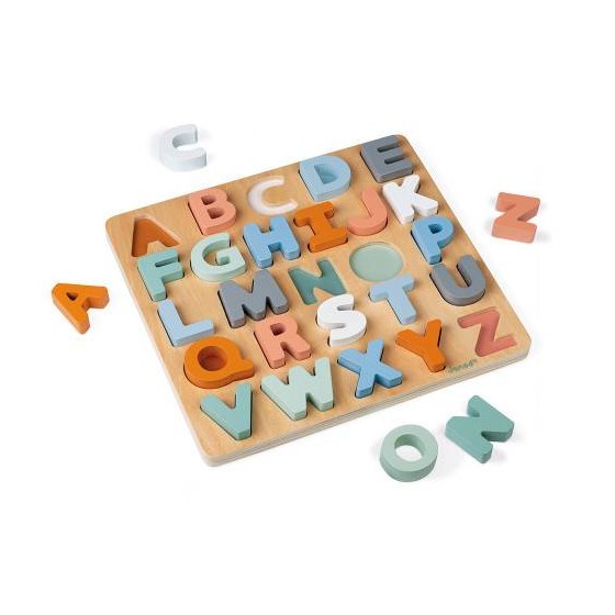 Puzzle alphabet sweet cocoon Janod
