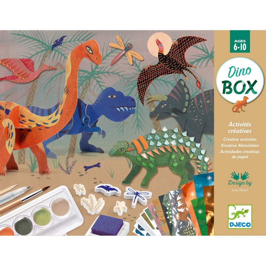 Coffrets multi activités - dino box Djeco