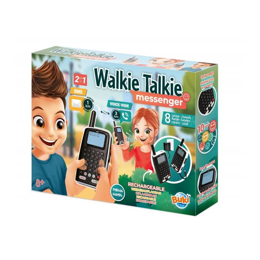 Talkie walkie messenger buki