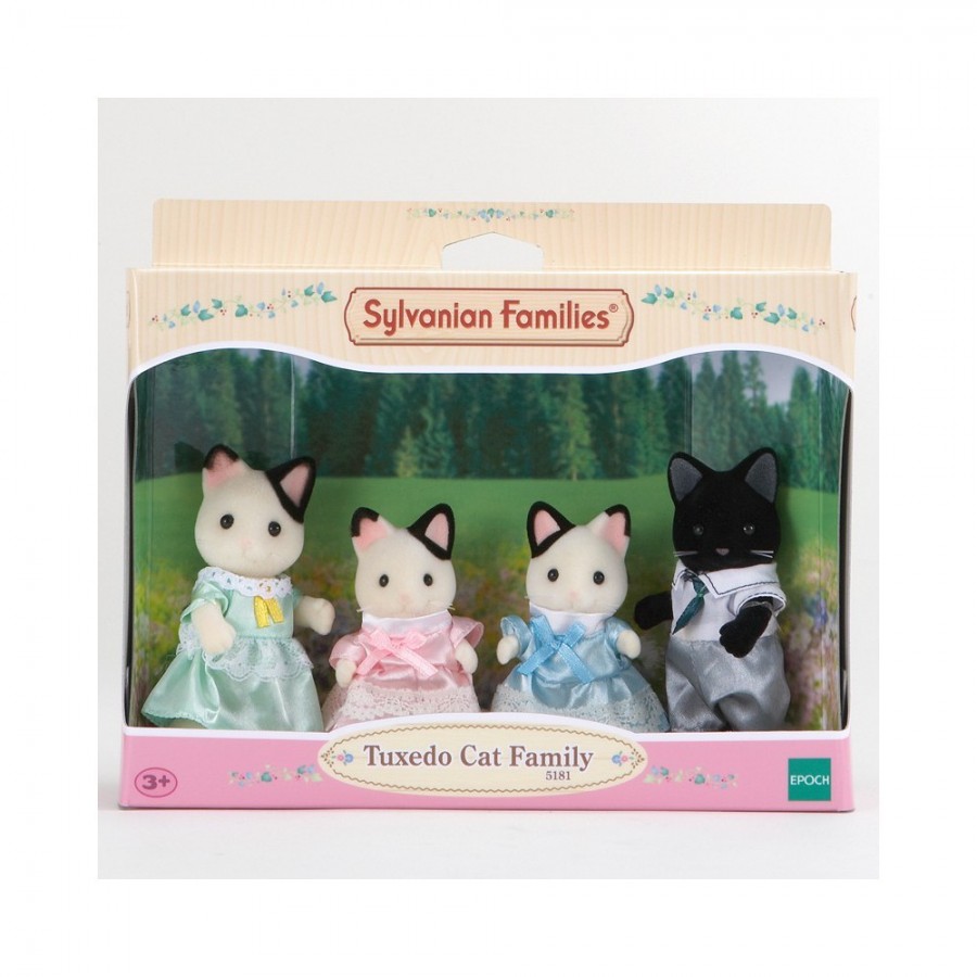 Sylvanian - Famille Chat
