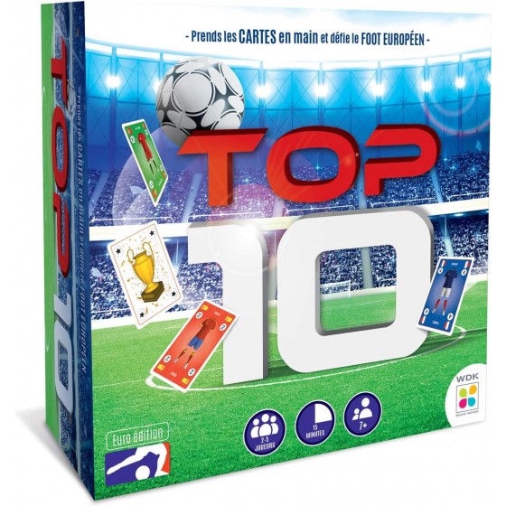 Jeu de cartes Football TOP 10