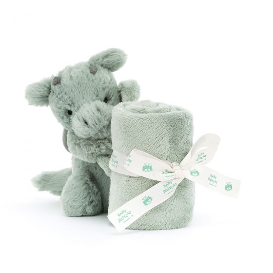 Bashful Dragon Soother - La Couverture Câline du Petit Dragon by Jellycat