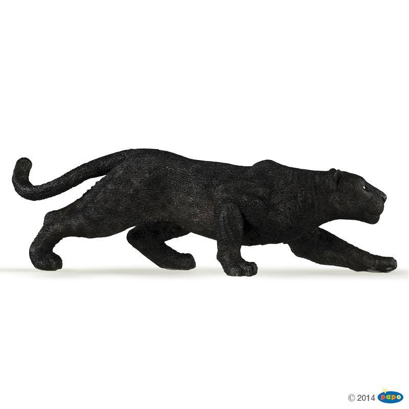 Figurine Panthere Noire Papo 50026 Pour Les Enfants De 3 A 8 Ans