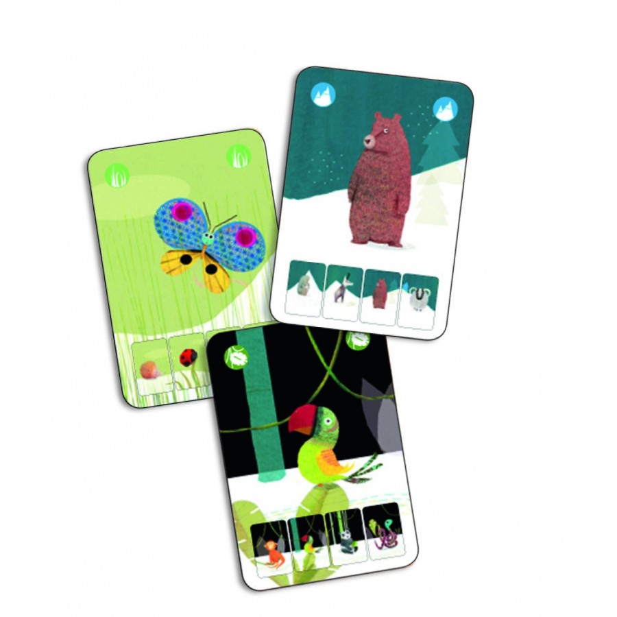 jeu de cartes Mini Nature Djeco