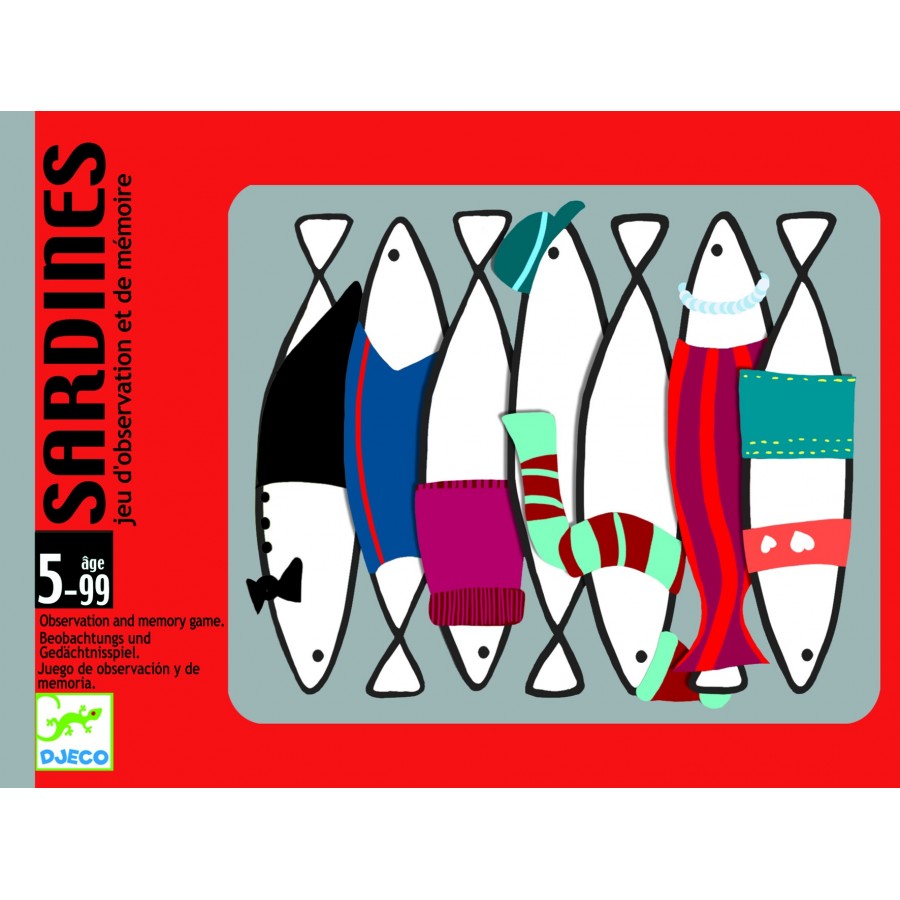 jeu de cartes sardines Djeco DJ05161