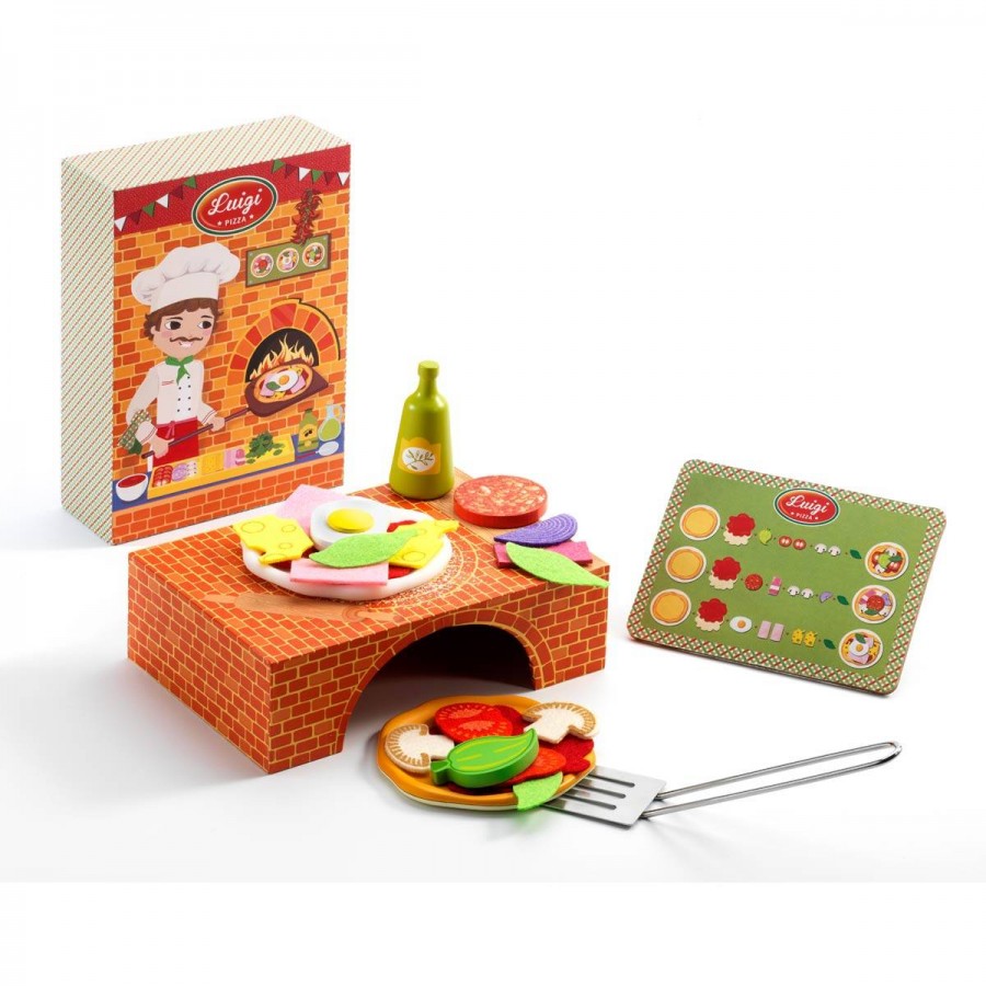 Jeu d'imitation Luigi pizza Djeco cuisine et dinette