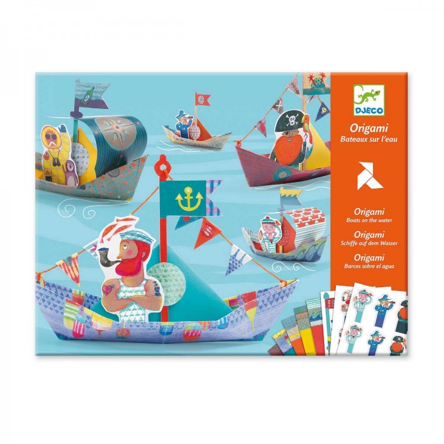 Origami bateaux sur l'eau Djeco DJ08779