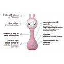 Hochet interactif lapin rose Alilo Smart Bunny 