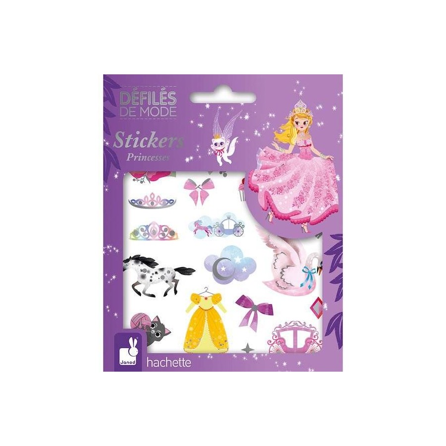 stickers princesse Défilés de mode janod hachette