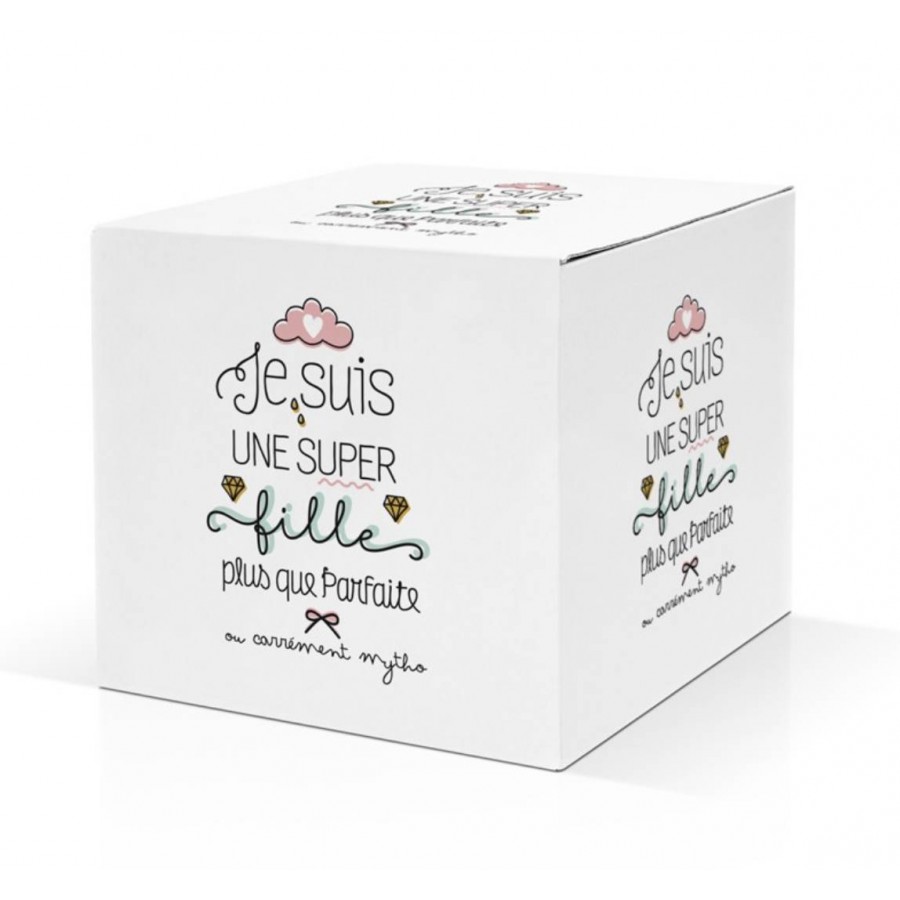 Mug Super fille plus que parfaite Label tour créa-bisontine