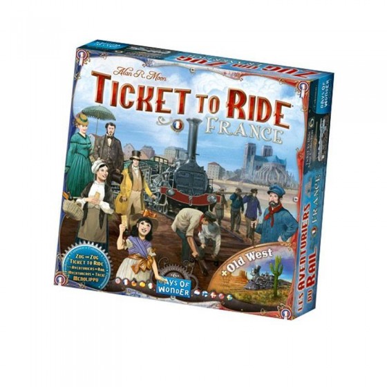 Les aventuriers du rail ticket to ride france days of wonder Asmodee